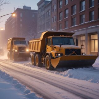 Особенности уборки и вывоза снега с применением специализированной техники